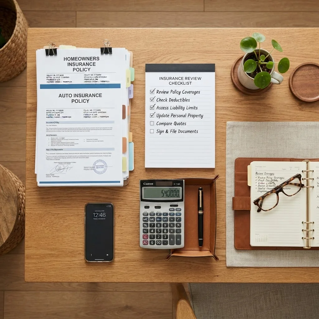 An Annual Insurance Review Checklist for US Households