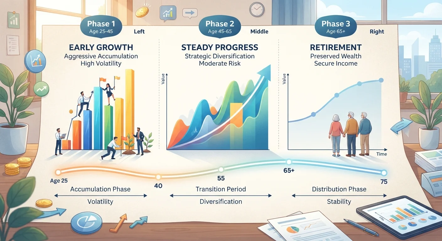 Asset Allocation Across Life Stages: Balancing Growth and Stability