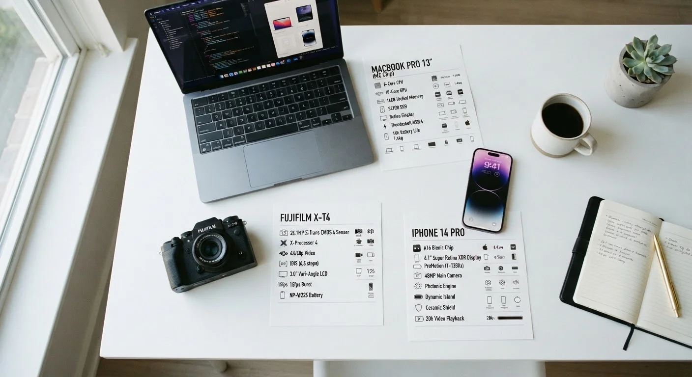 Common Spec Sheet Terms Explained for Every Gadget Category