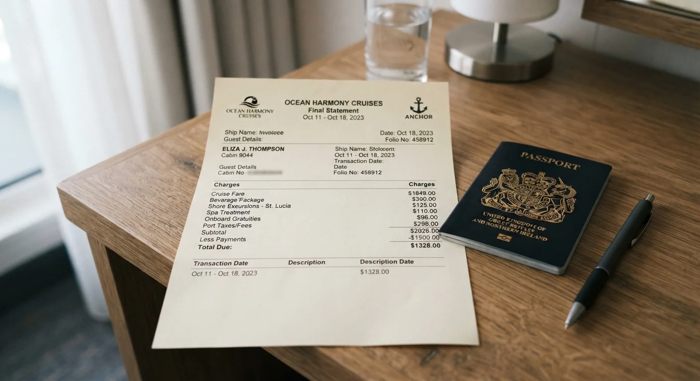 Cruise Ship Gratuities, Fees, and Port Charges Explained