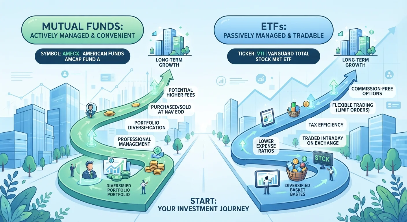 Mutual Funds vs. ETFs: Understanding the Core Differences