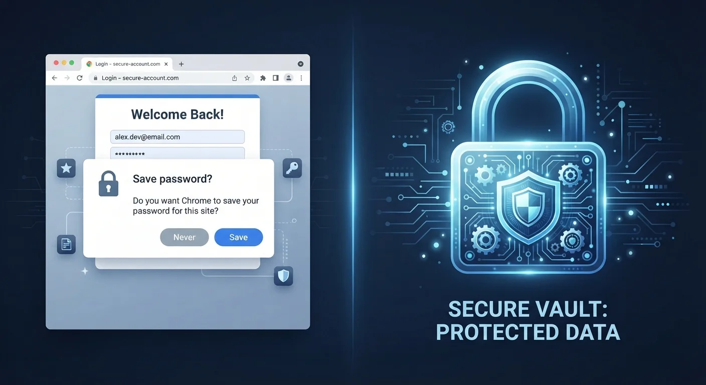 Password Managers vs. Browser-Saved Passwords: What's Actually Safer