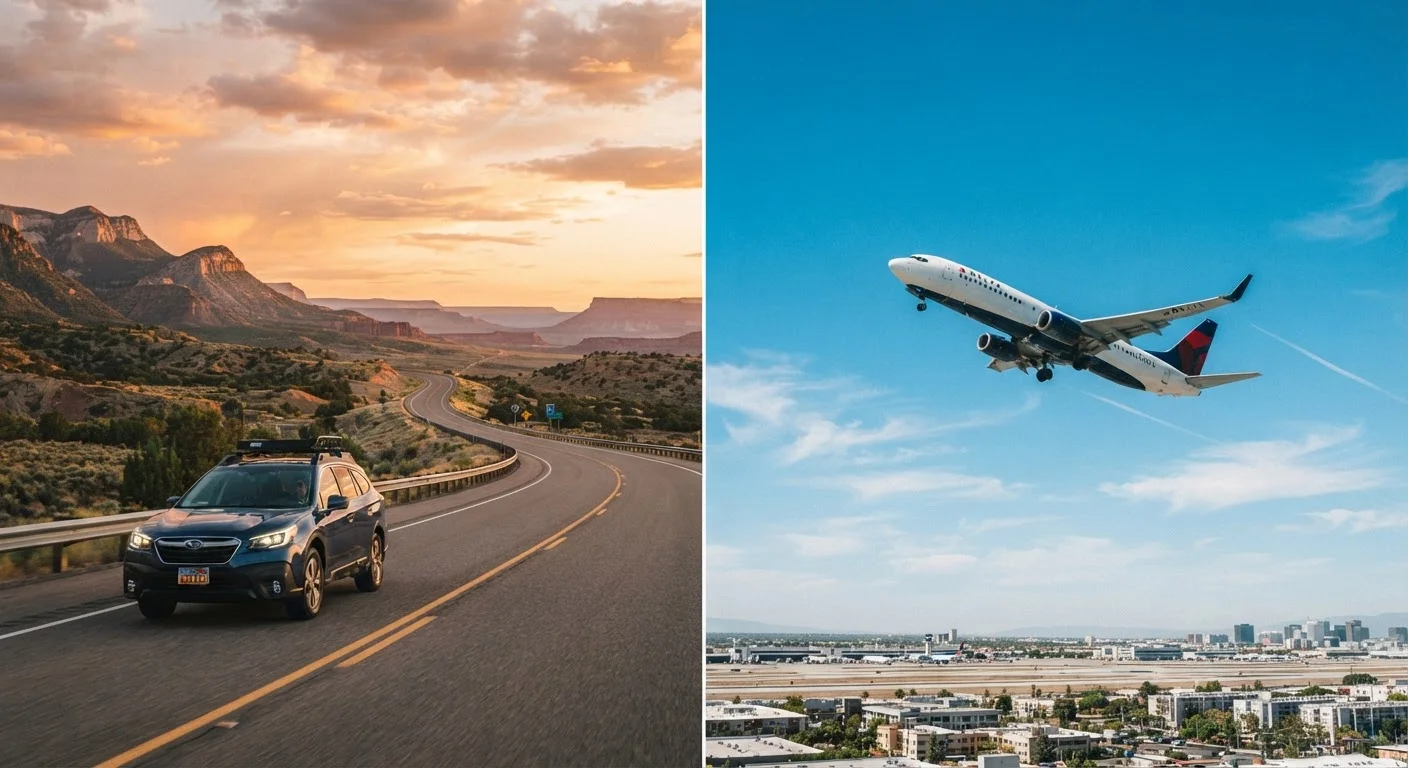 Road Trip vs. Flying: Choosing the Right Way to Get There
