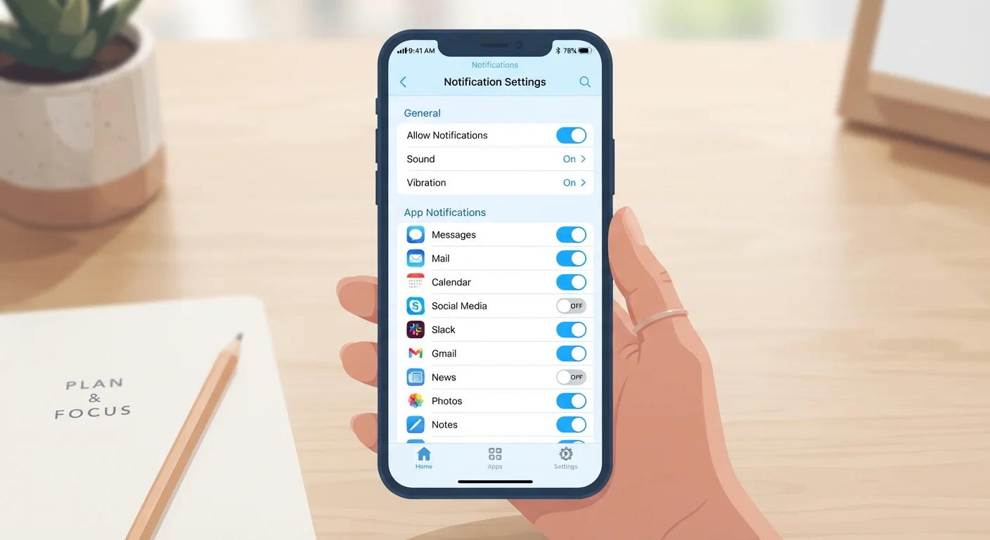 Smarter Notification Settings: Staying Informed Without the Noise