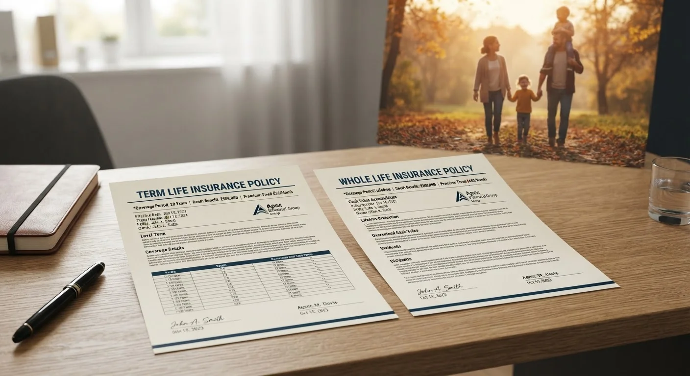 Term Life vs. Whole Life Insurance: Understanding the Core Differences