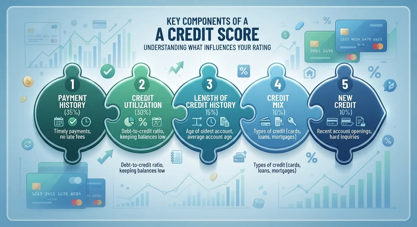 The Five Factors Behind Your Credit Score