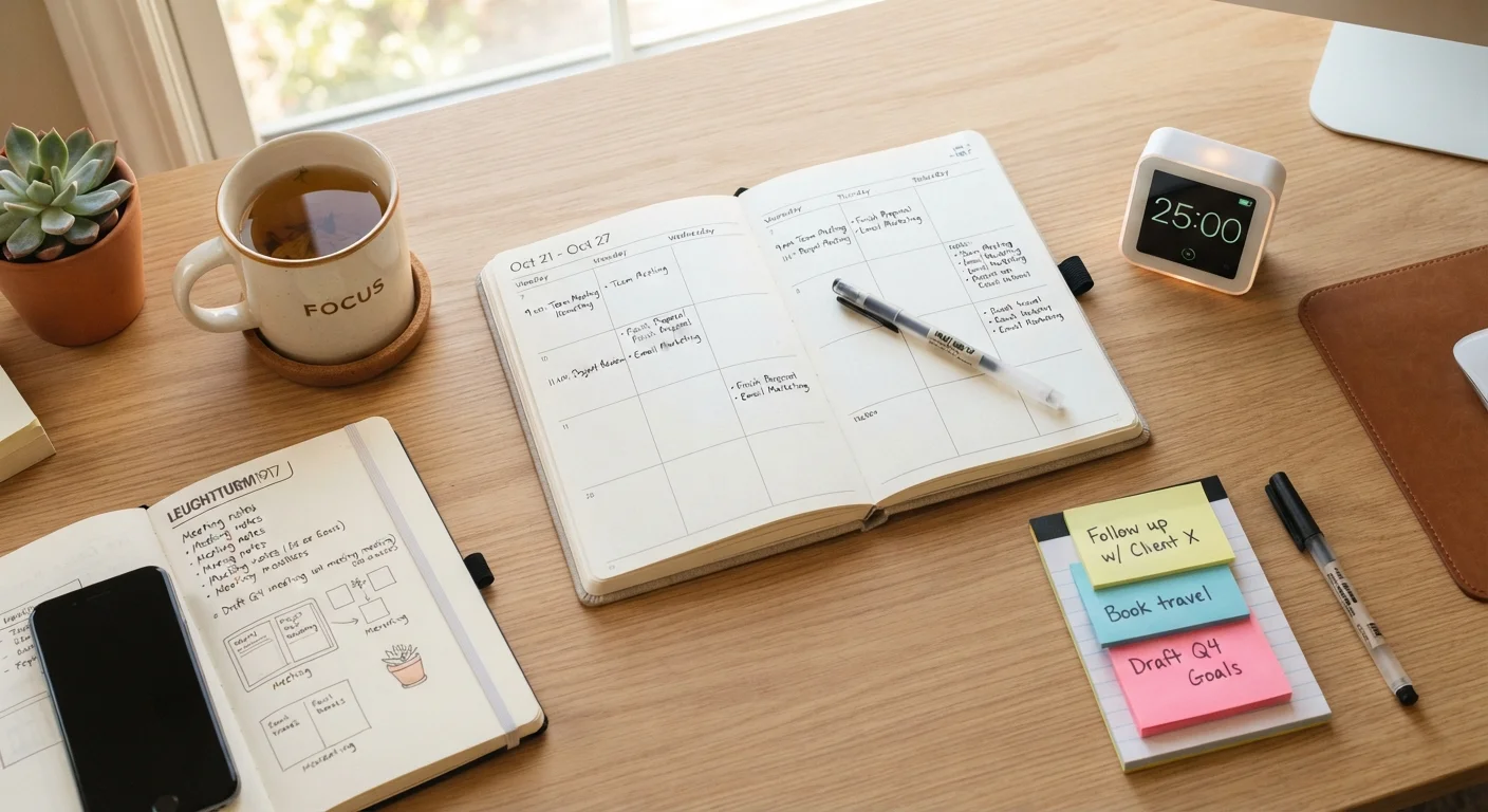 Time Management at Work: Common Approaches and How They Compare