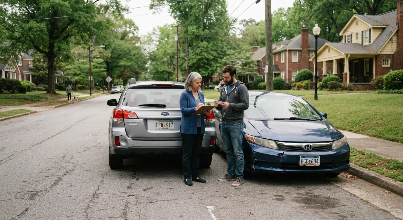What to Do Immediately After a Minor Collision