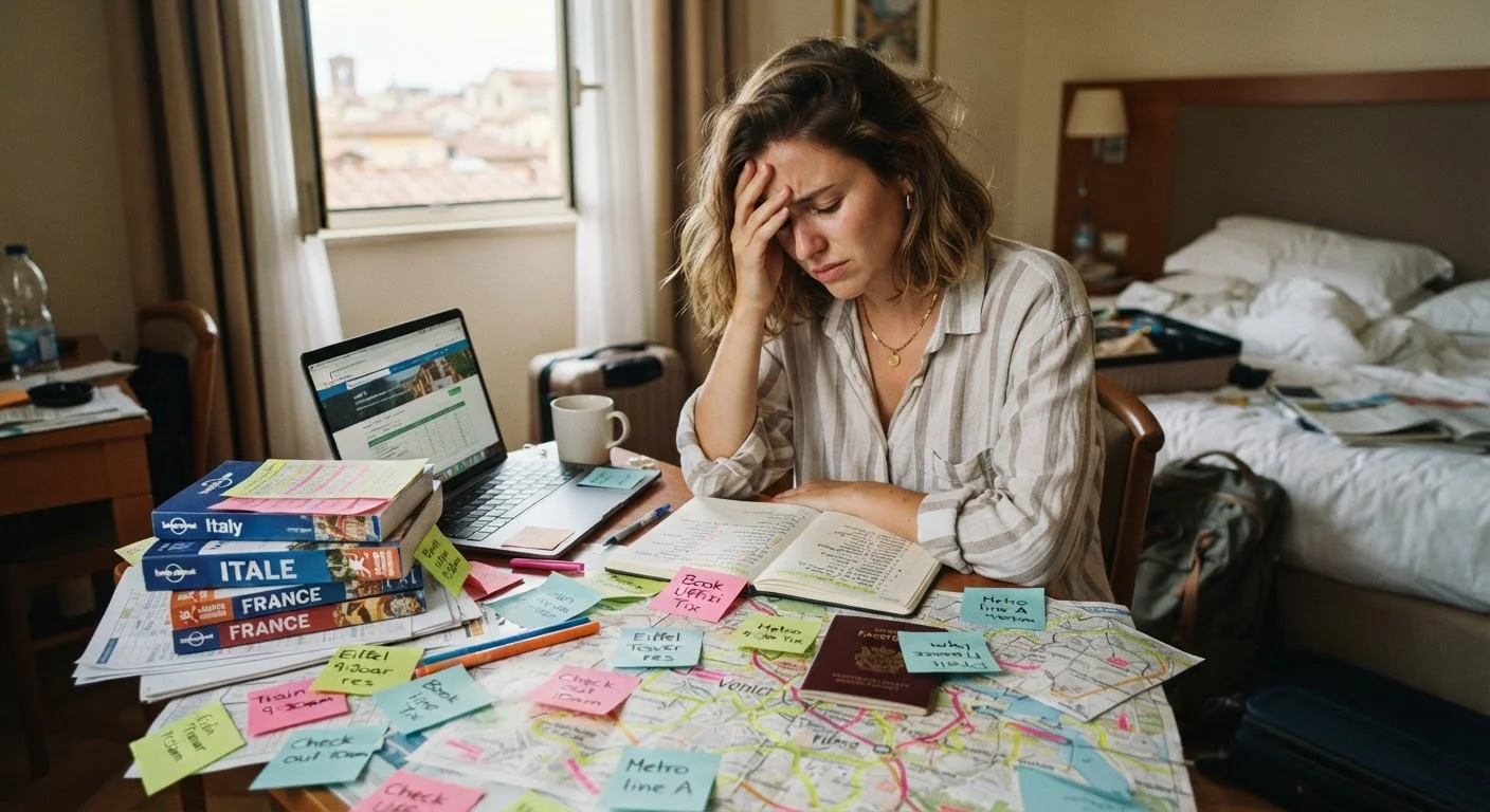 Why Overplanning Your Vacation Can Backfire
